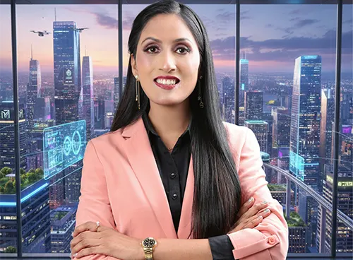 Inspiring female leader